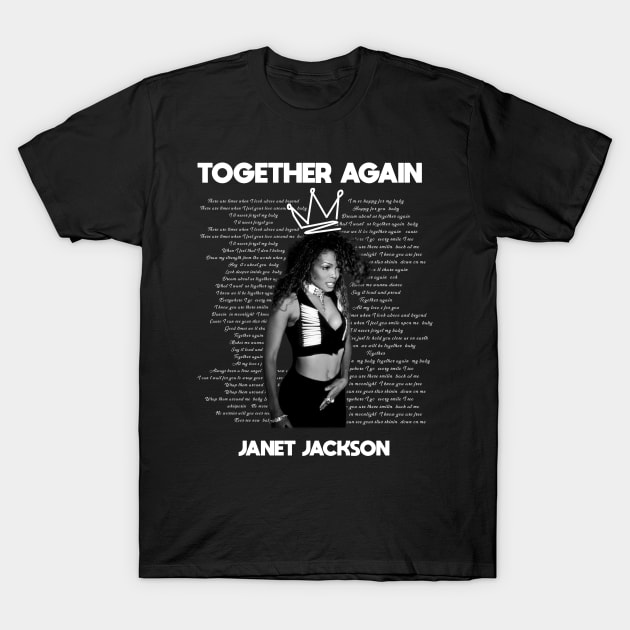 Janet Jackson Vintage Tour Concert T-Shirt by Evergreen Daily